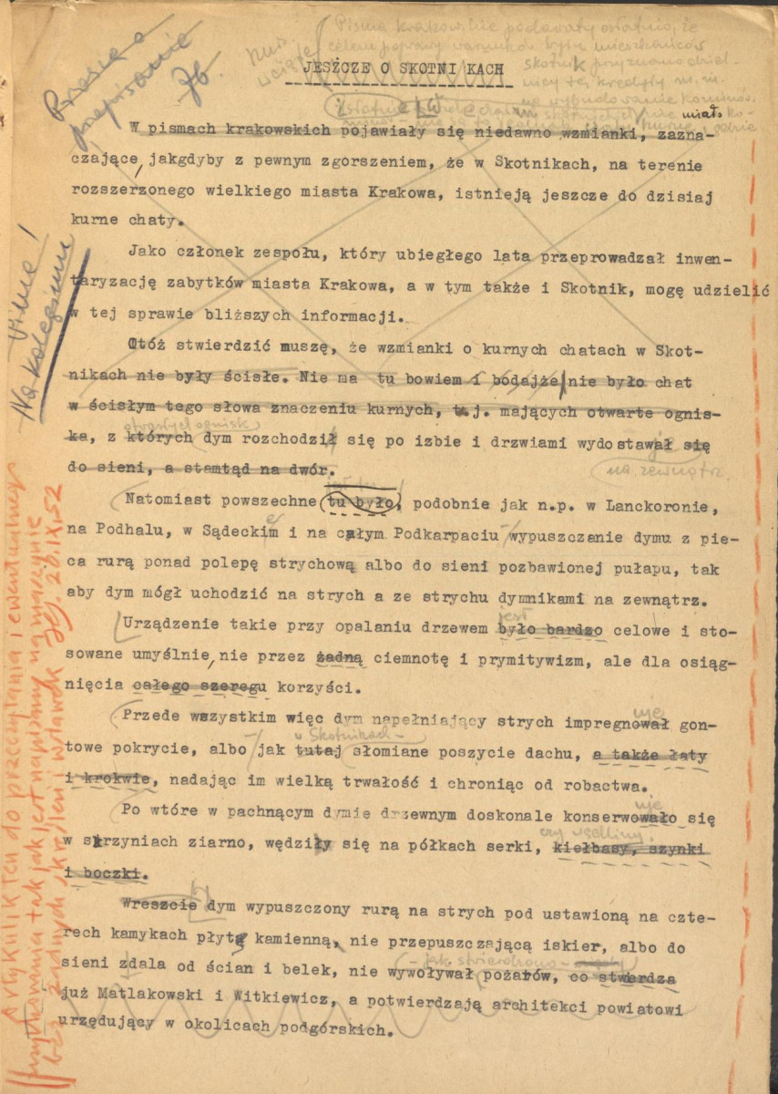 list i artykuły w sprawie skansenów, skan 21