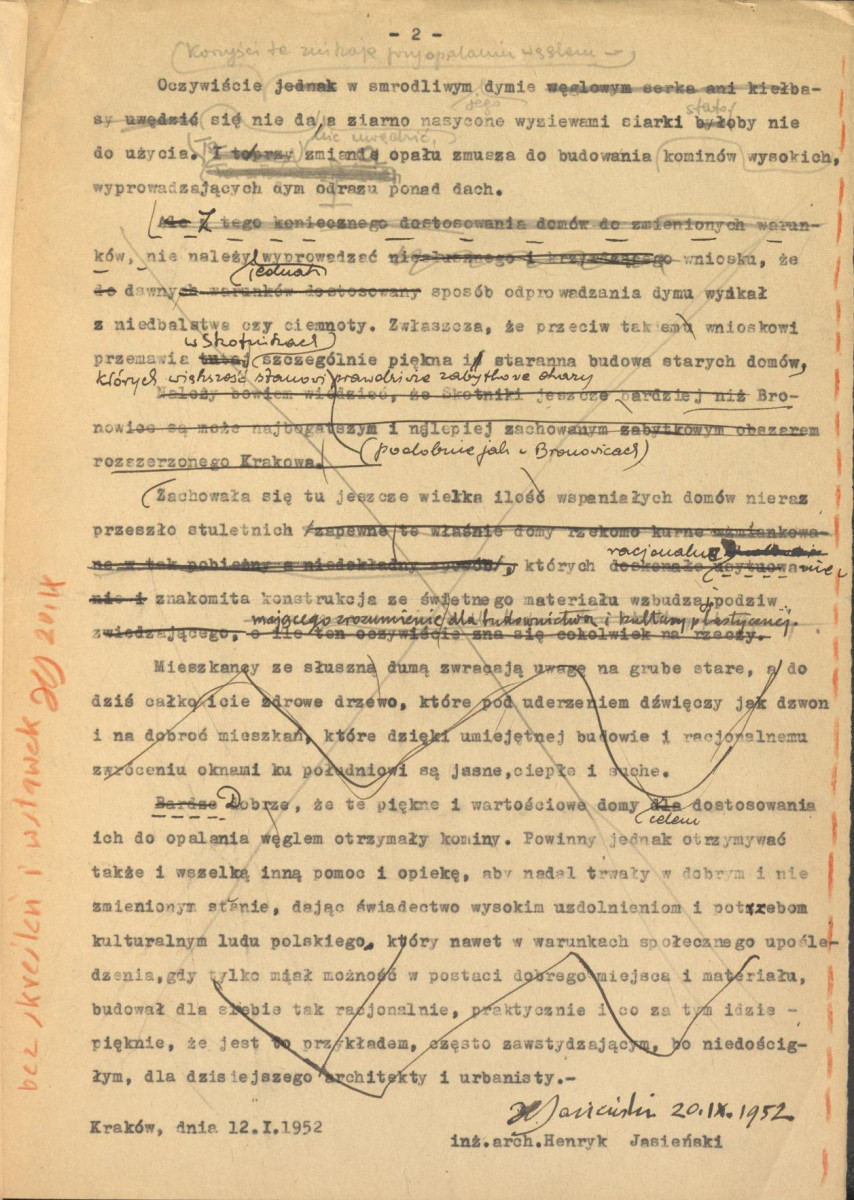 list i artykuły w sprawie skansenów, skan 22