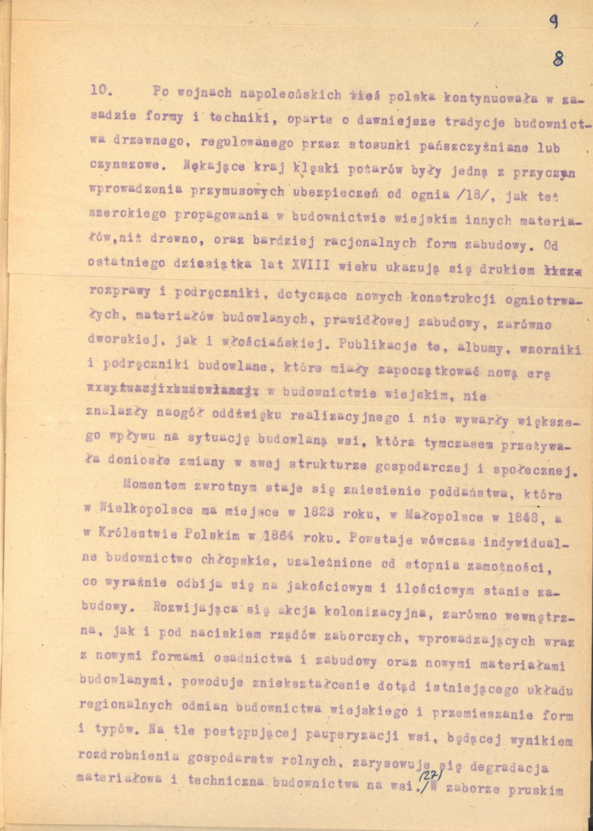 ciesielstwo; rozdziały do pracy F. Kopkowicza; rozdział I, skan 15