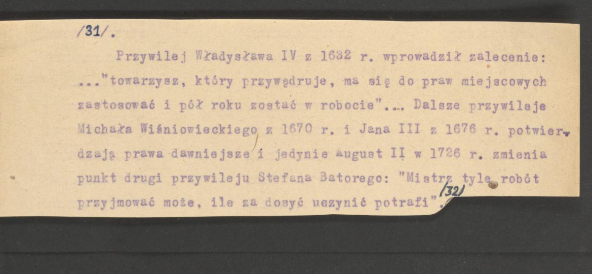 ciesielstwo; rozdziały do pracy F. Kopkowicza; rozdział I, skan 23