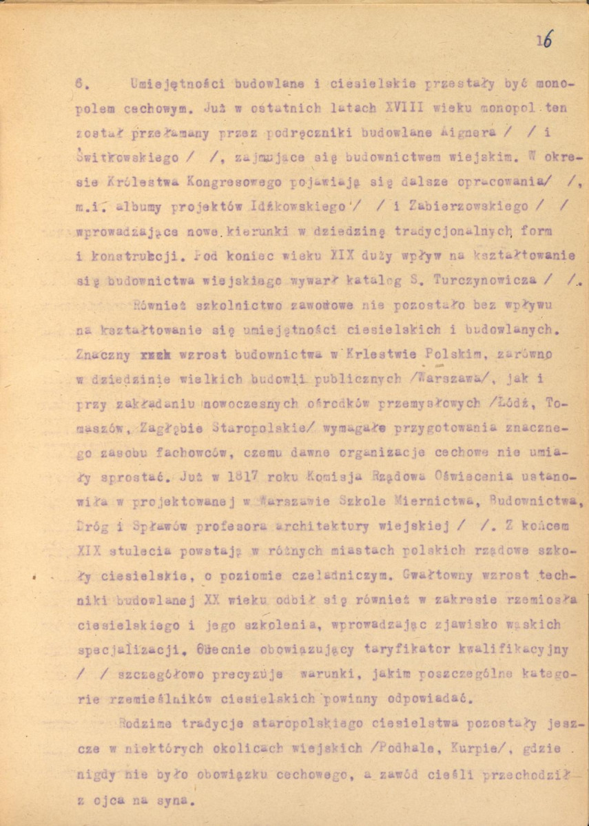 ciesielstwo; rozdziały do pracy F. Kopkowicza; rozdział I, skan 27