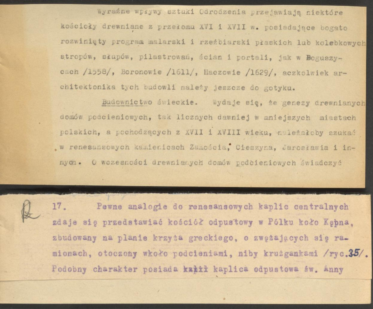 ciesielstwo; rozdziały do pracy F. Kopkowicza; rozdział I, skan 35