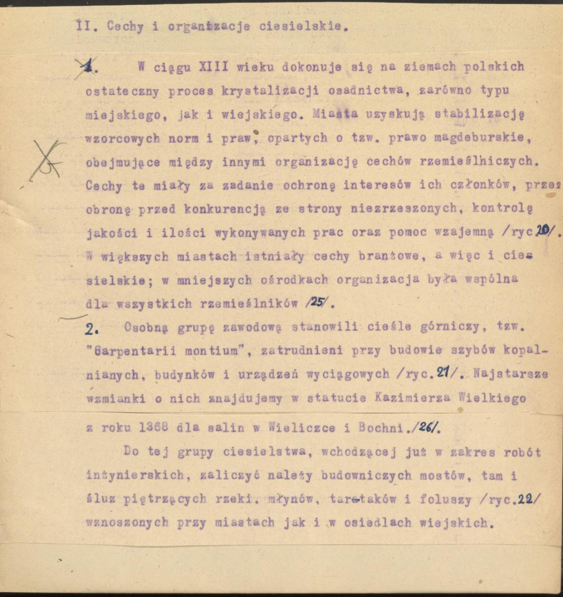 ciesielstwo; rozdziały do pracy F. Kopkowicza; rozdział I, skan 36