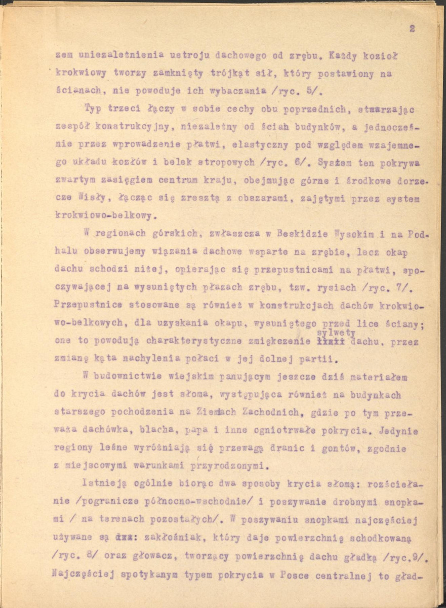 ciesielstwo; rozdziały do pracy F. Kopkowicza; rozdział IX, skan 3