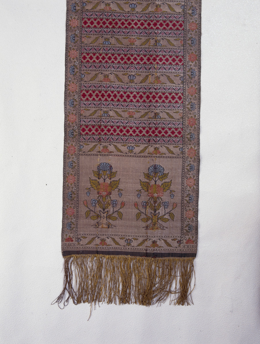 Muzeum Narodowe  - zbiory - pas lity dwustronny - Słuck /Jan Madżarski 1767 - 1780 rok/ - głowa i wciąża /fragment/ - awers, skan 1