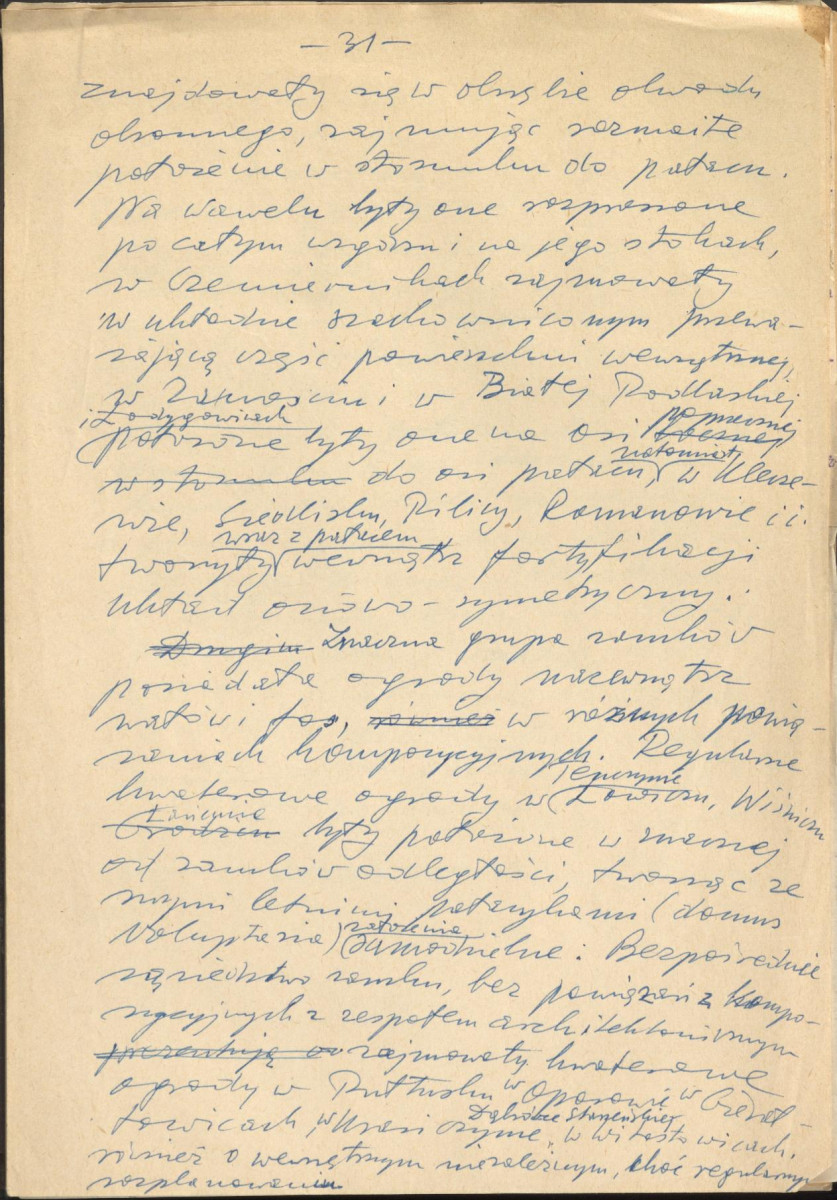 el. przestrzenne; sytuacja ogólna; elem. zagosp., skan 5