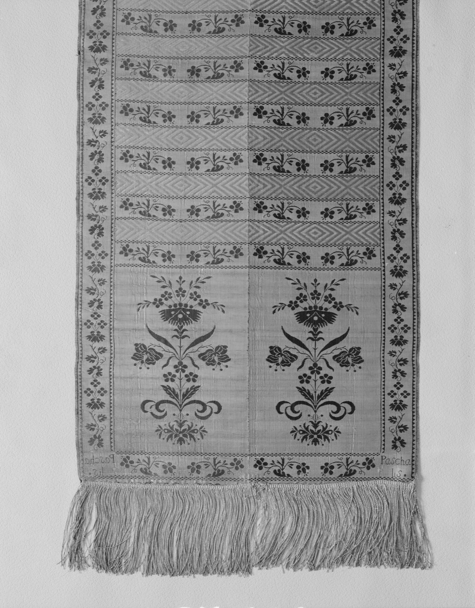 Muzeum Narodowe - zbiory - pas lity czterostronny - Warszawa lub Lipków /Paschalis Jakubowicz 1788 - 1790 rok/ - głowa i wciąża /fragment/ - awers, skan 1