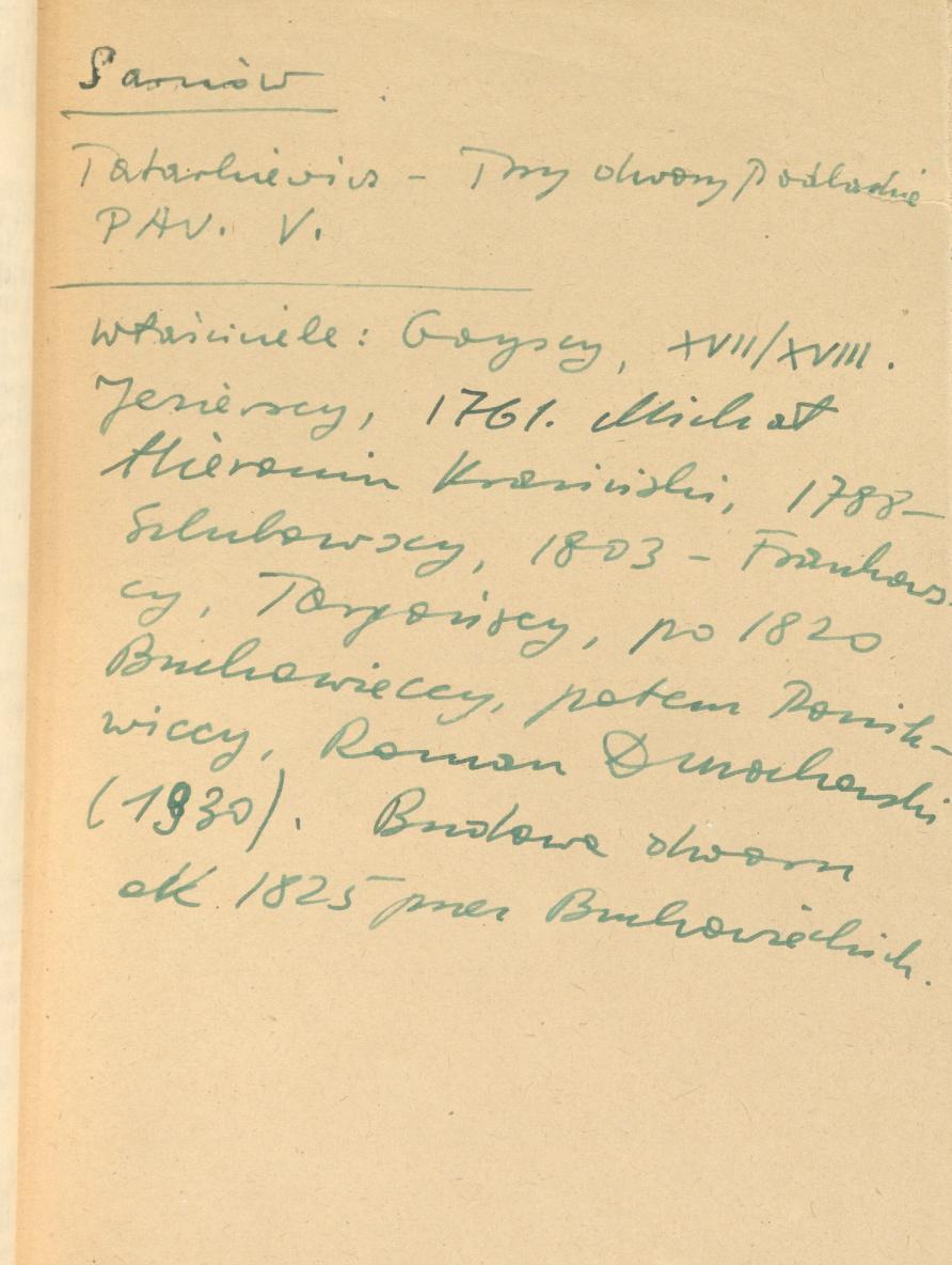 rejestr ogrodów zabytkowych województwa lubelskiego z mapą, skan 37