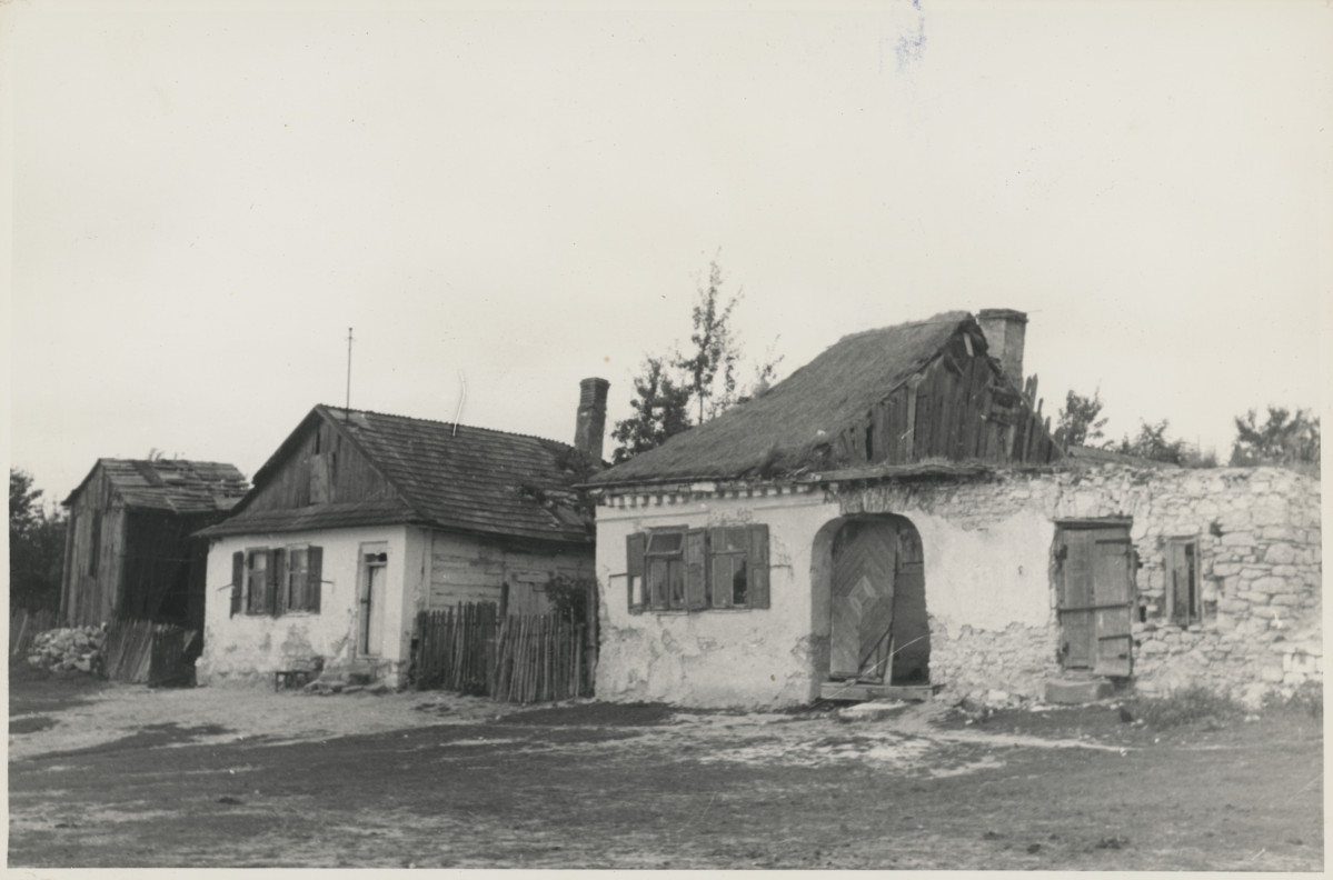 Fragment zabudowy ulicy , skan 1