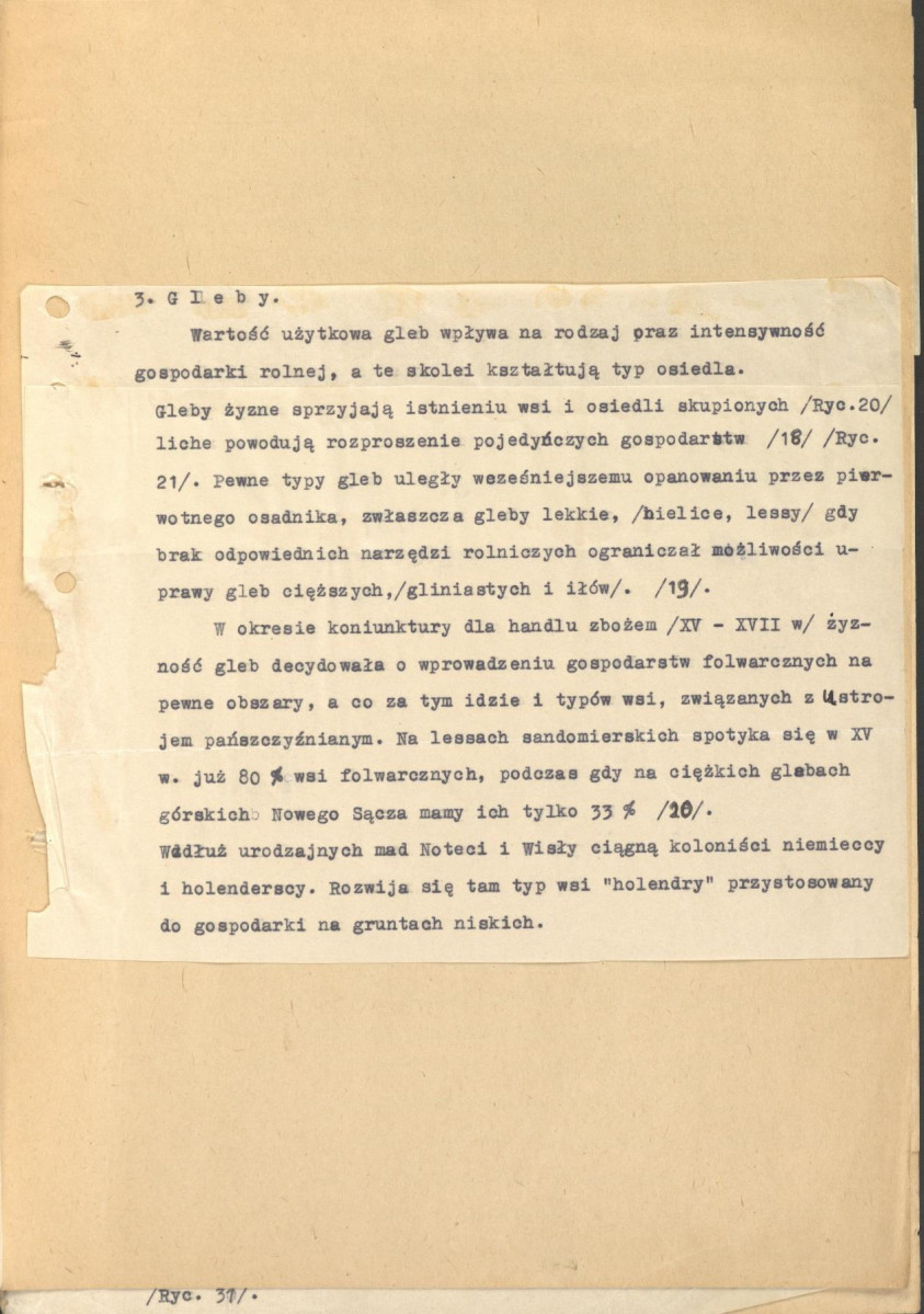 Regionalizm w budownictwie wiejskim w Polsce; praca doktorska; fragment cz. III rozdz. 5, skan 9