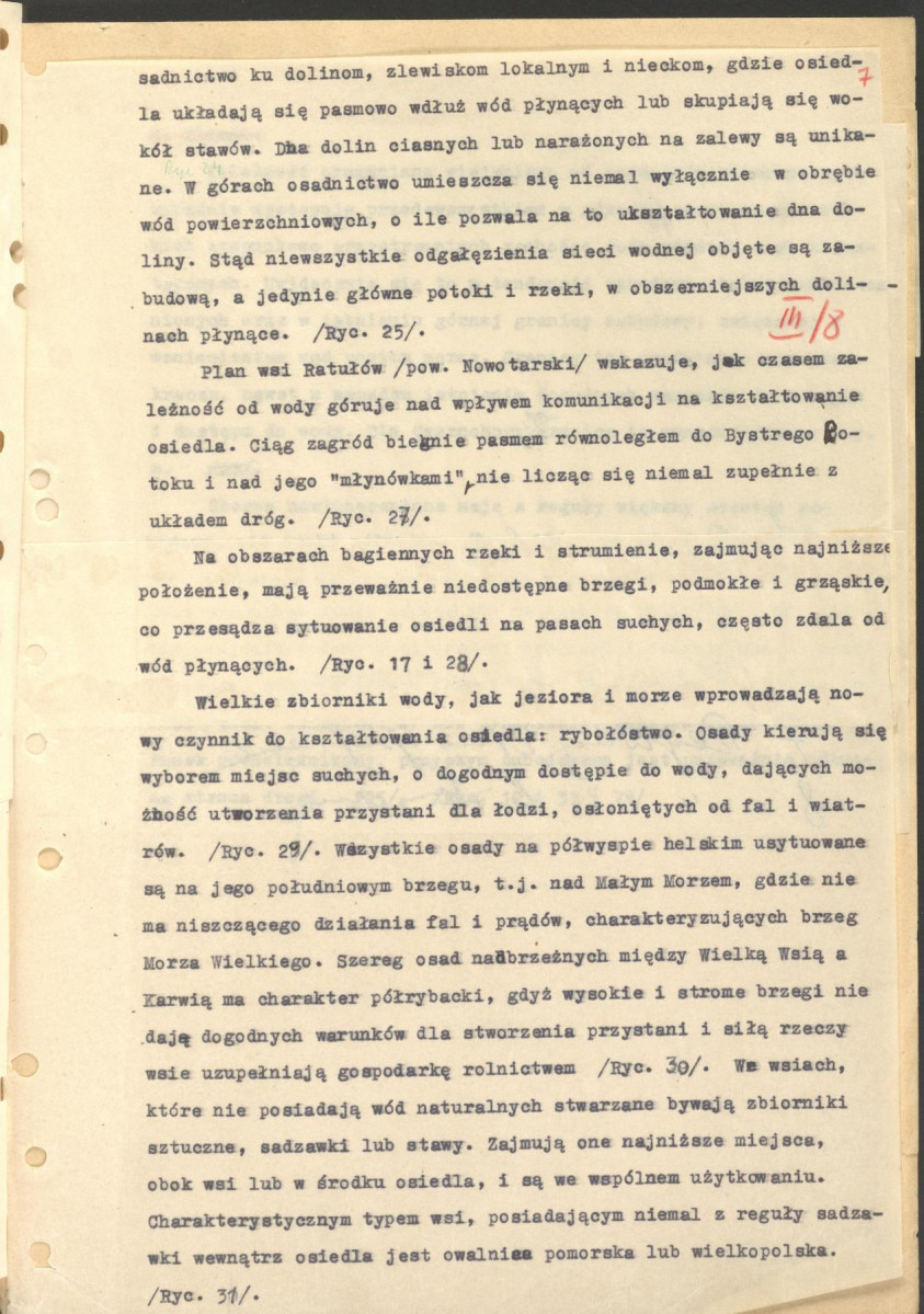 Regionalizm w budownictwie wiejskim w Polsce; praca doktorska; fragment cz. III rozdz. 5, skan 11