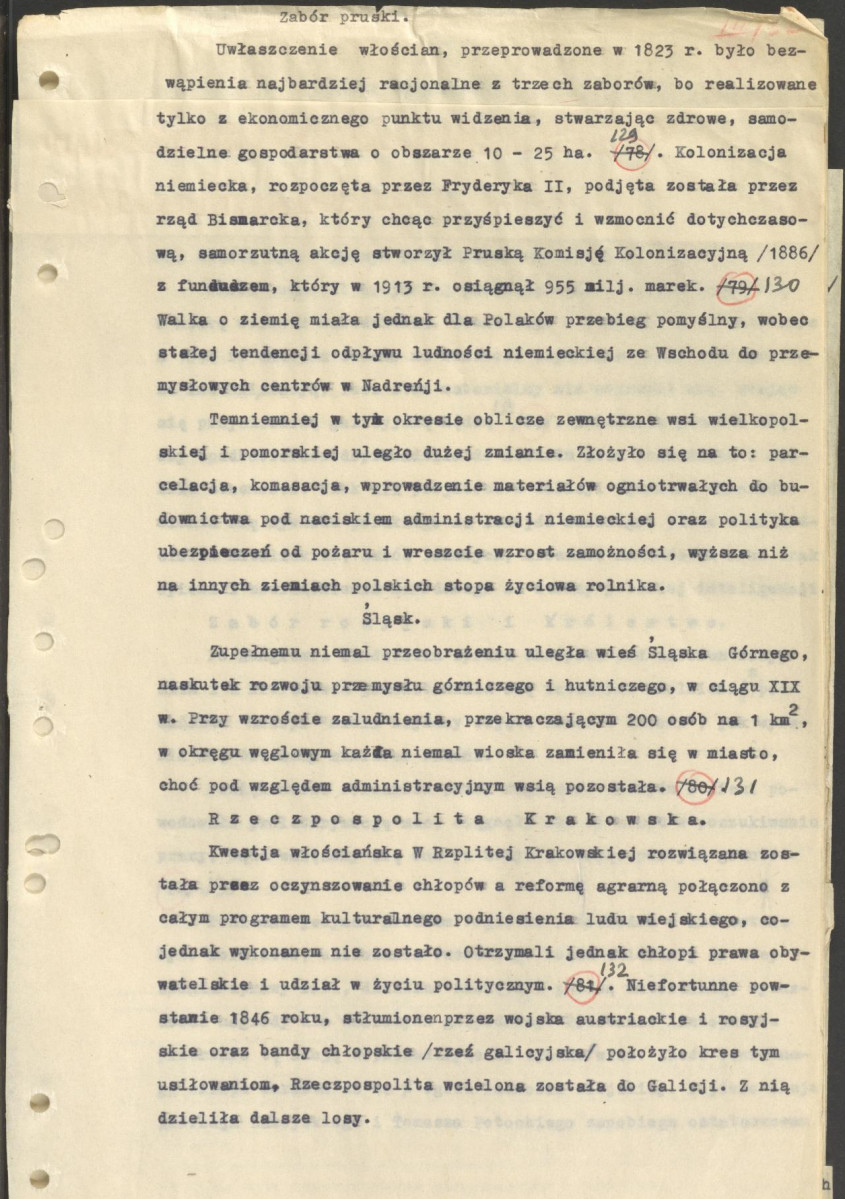 Regionalizm w budownictwie wiejskim w Polsce; praca doktorska; fragment cz. III rozdz. 5, skan 28