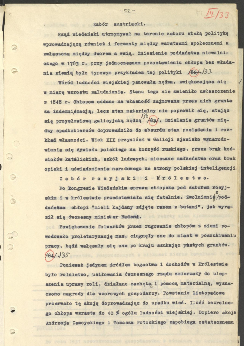 Regionalizm w budownictwie wiejskim w Polsce; praca doktorska; fragment cz. III rozdz. 5, skan 29