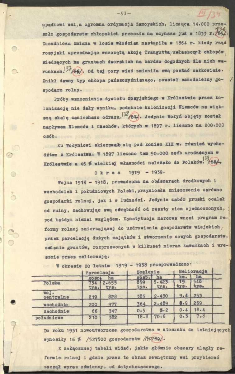 Regionalizm w budownictwie wiejskim w Polsce; praca doktorska; fragment cz. III rozdz. 5, skan 30