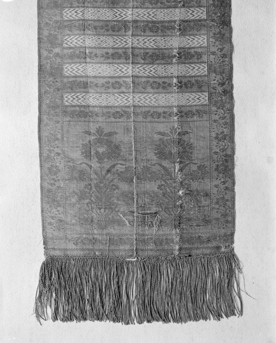 Zamek Królewski - zbiory - pas lity czterostronny - Warszawa lub Lipków / Paschalis Jakubowicz 1787 - 1790 rok/ - głowa i wciąża /fragment/ - awers, skan 1