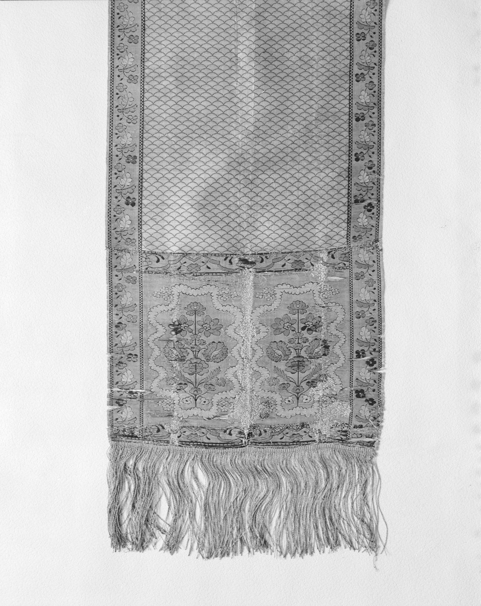 Muzeum Narodowe - zbiory - pas półlity dwustronny - Lyon /1785 - 1792 rok/ - głowa i wciąża /fragment/ - awers, skan 1