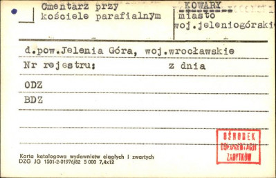 cmentarz przy kościele parafialnym, skan 1