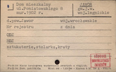 kamienica, skan 1