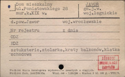 kamienica, skan 1
