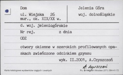 dom, skan 1