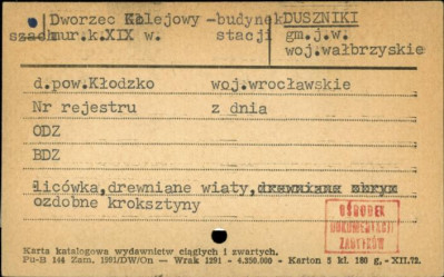 dworzec kolejowy - budynek stacji, skan 1