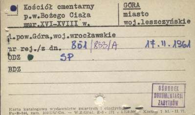 kościół cmentarny pw. Bożego Ciała, skan 1