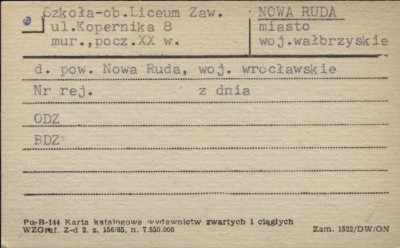 szkoła, ob. Liceum Zaw., skan 1