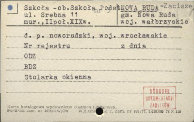 szkoła - ob. szkoła podstawowa nr 3, skan 1