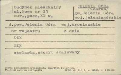 budynek mieszkalny, skan 1
