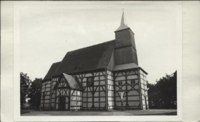 kościół ewangelicki, ob. kościół Narodzenia Najświętszej Maryi Panny, skan 2