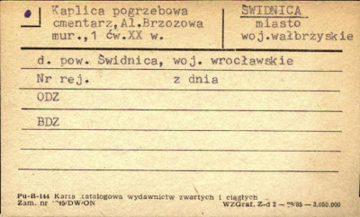 kaplica pogrzebowa, cmentarz, skan 1