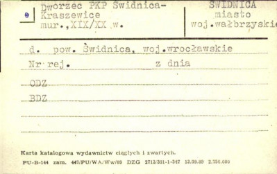 dworzec PKP Świdnica-Kraszewice, skan 1