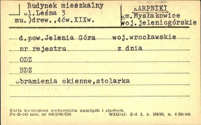 budynek mieszkalny, skan 1