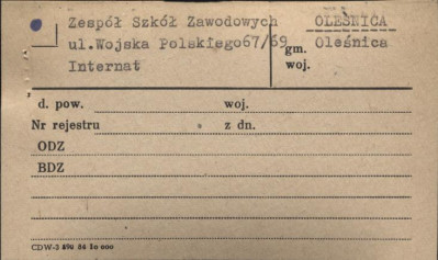 zespół szkół zawodowych - internat, skan 3
