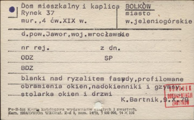 dom mieszkalny i kaplica, skan 1