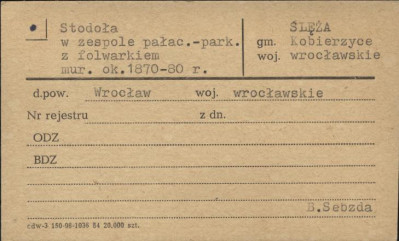 stodoła w zespole pałacowo-parkowym z folwarkiem, skan 1