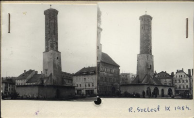 wieża starego ratusza zw. Kramarska, skan 2
