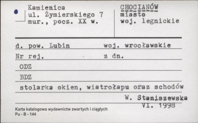 kamienica, skan 1