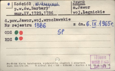 kościół pw. św. Barbary, skan 1