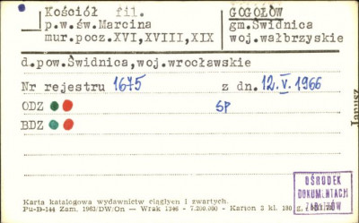 kościół fil. pw. św. Marcina, skan 1
