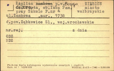 kaplica pw. Bożego Ciała, ob. Izba Pam., skan 1