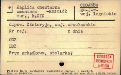 kaplica cmentarna - cmentarz, skan 1