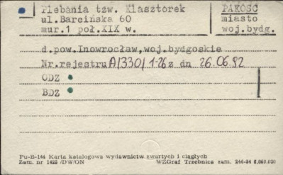 plebania tzw. klasztorek, skan 1