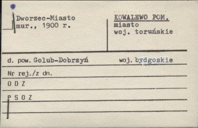 Dworzec - Miasto, skan 1
