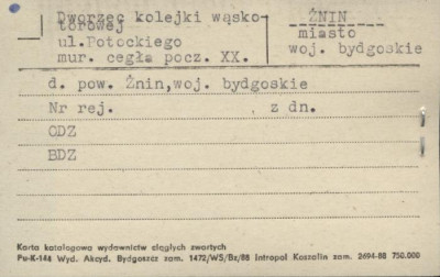 dworzec kolejki wąskotorowej, skan 1