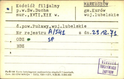 kościół fil. pw. św. Ducha, skan 1