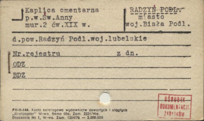 kaplica cmentarna pw. św. Anny, skan 1