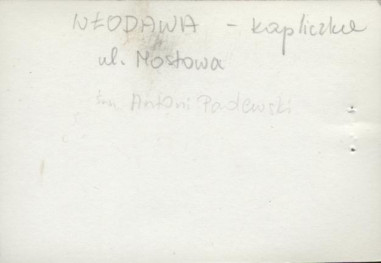 kapliczka św. A. Padewski, skan 3