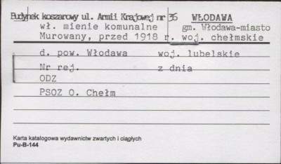 budynek koszarowy, skan 1