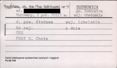 rządówka, ob. dom, skan 1